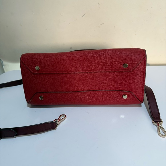 Kate Spade Red ZIP CODE Medium Satchel bag *NEW* *VINTAGE* - Picture 9 of 10